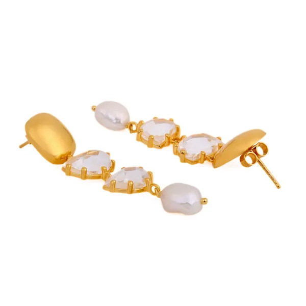 Sia_Golden_Crystal_Pearl_Earrings