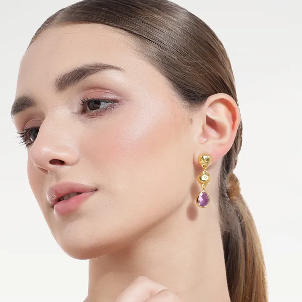 Zia_Golden_Amethyst_Earrings