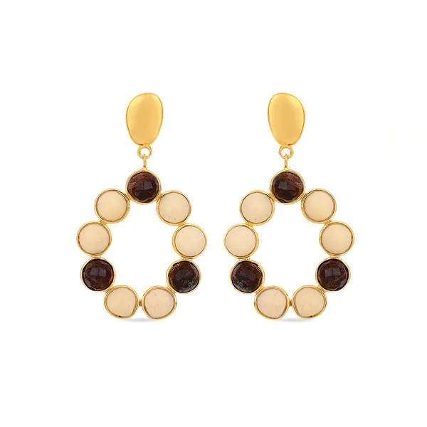 Sia_Golden_Round_Earrings