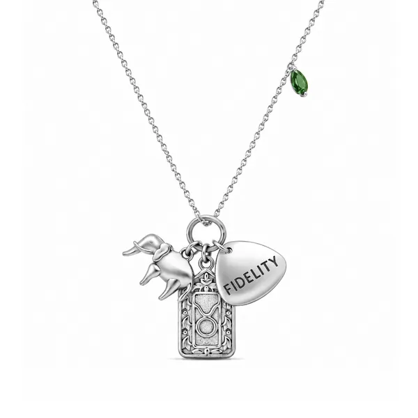 Ziva_Silver_Taurus_Zodiac_Necklace