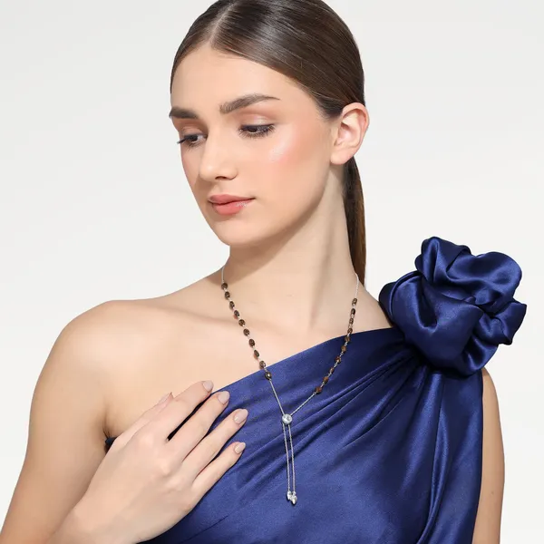 Zoe_Silver_Bronzite_Necklace