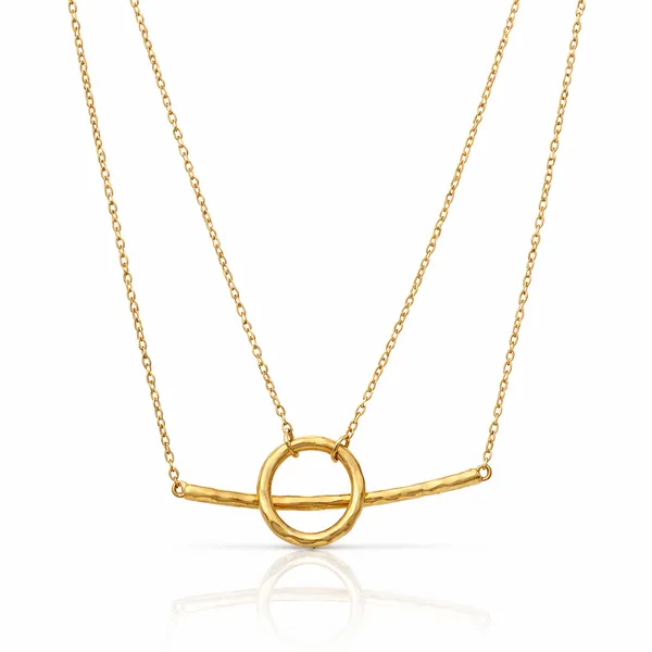 Sia_Golden_Hammered_Necklace