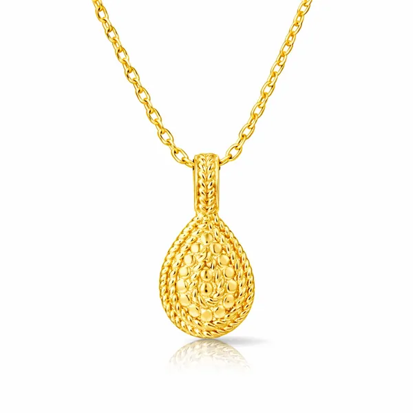 Jia_Golden_Embossed_Necklace