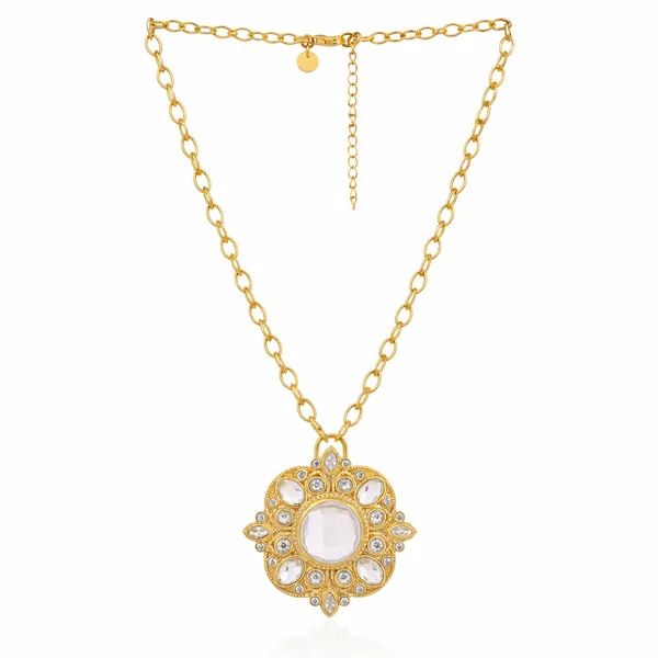 Amy_Golden_Zirconia_Necklace