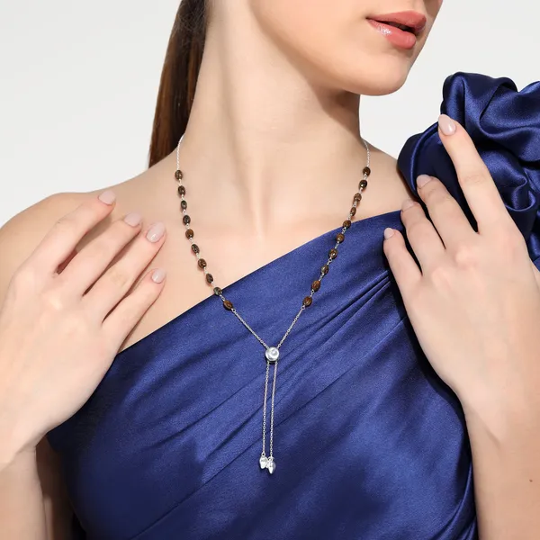 Zoe_Golden_Bronzite_Necklace