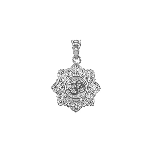 Lily_Silver_Om_Pendant