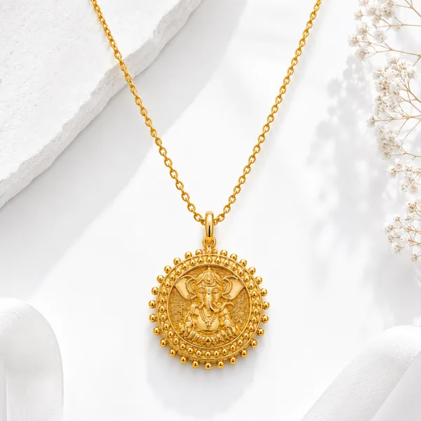 Anna_Golden_Ganesh_Zirconia_Pendant