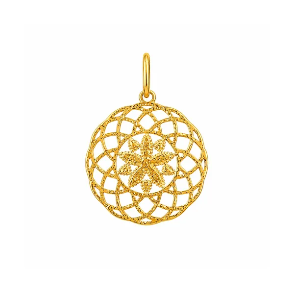 Zoe_Golden_Floral_Pendant