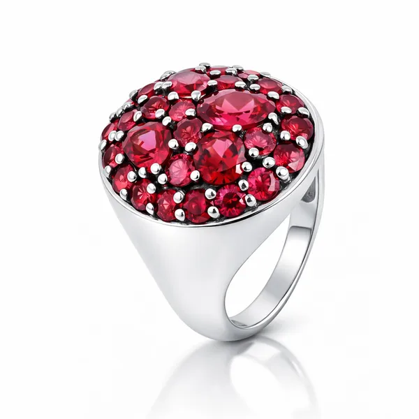 Noa_Silver_And_Red_Adjustable_Ring