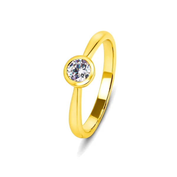 Sara_Golden_Diamond_Adjustable_Ring