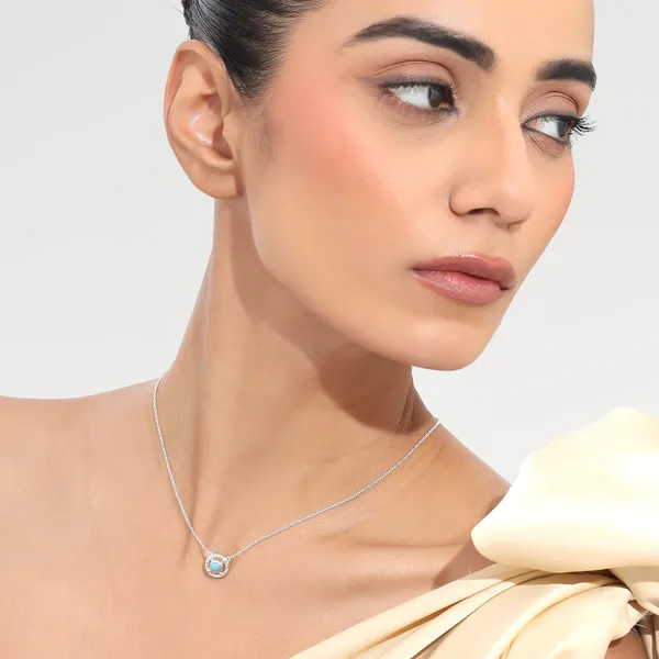 Lily_Silver_Turquoise_Necklace