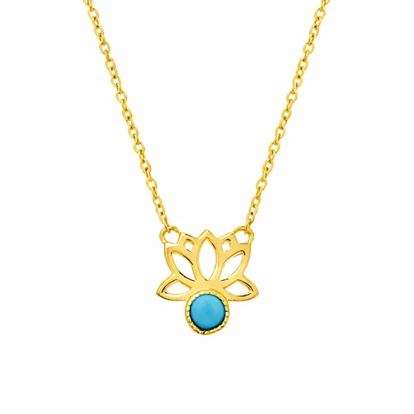 Lily_Golden_Magnesite_Floral_Necklace