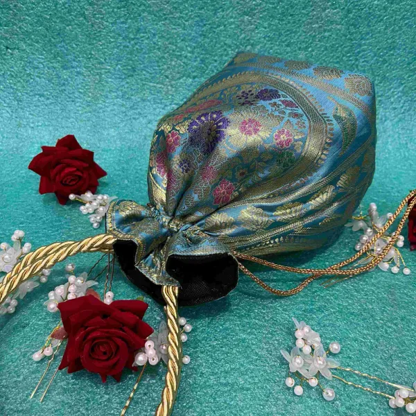 Light_Blue_Handcrafted_Ethnic_Banarasi_Potli_Bags
