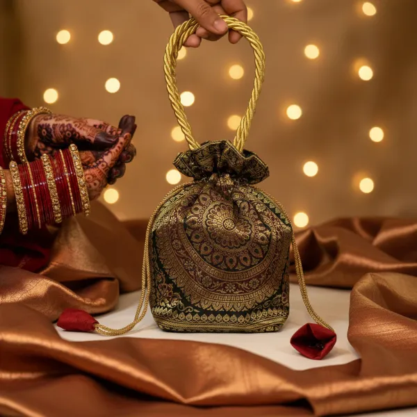 Stunning_Black_Colour_Banarasi_Potli_Bags