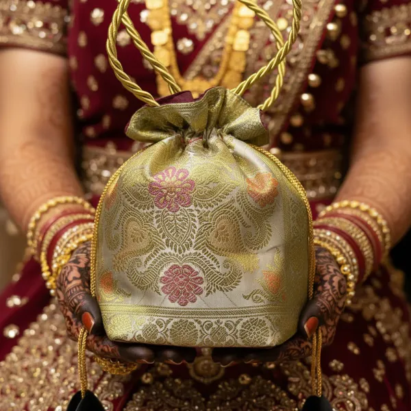 Off_White_Banarasi_Silk_Brocade_Ethnic_Potli_Bag_For_Women