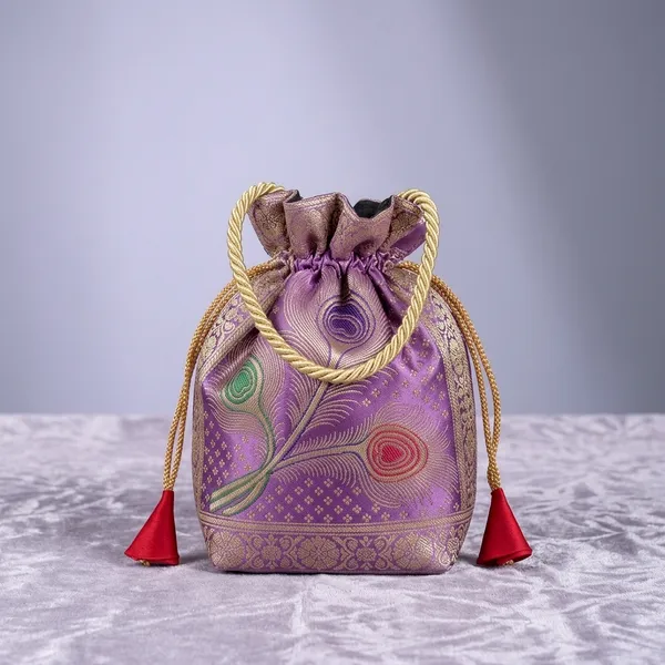 Pretty_Lavender_Banarasi_Silk_Brocade_Potli_Bag_For_Women