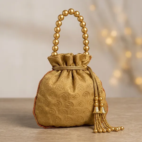 Gold_Banarasi_Silk_Brocade_Embroidered_Bridal_Potli_Bag_For_Women