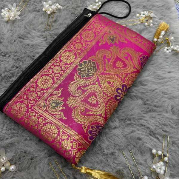 Exclusive_Rani_Shade_Handmade_Banarasi_Women_Wallets