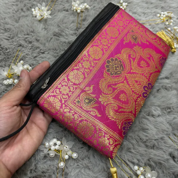 Exclusive_Rani_Shade_Handmade_Banarasi_Women_Wallets