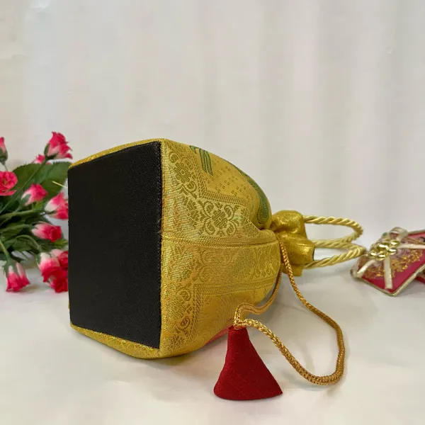 Ethnic_Gold_Banarasi_Silk_Brocade_Embellished_Potli_Bag_For_Women