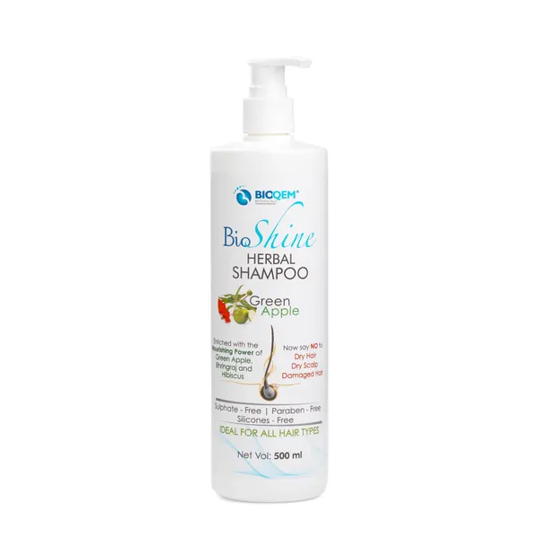 Bioshine_Green_Apple_Bhringraj_Hibiscus_Nourishing_Shampoo