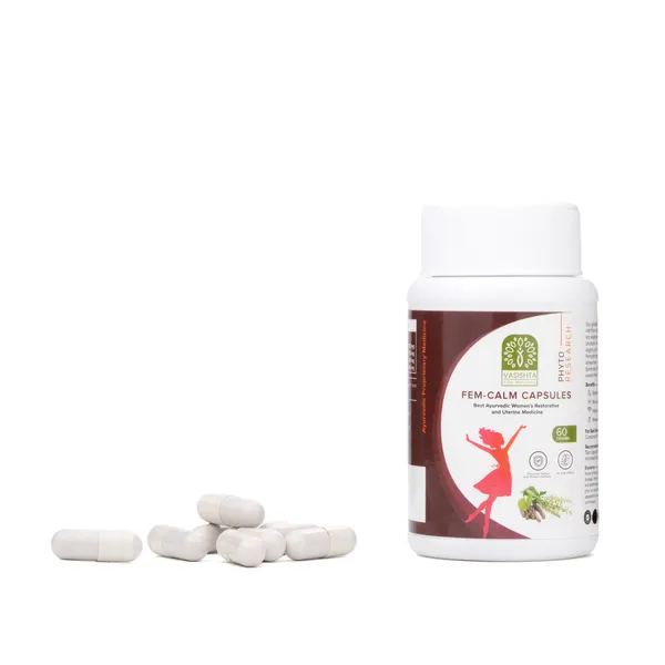 Femcalm_Ashoka_Nagakeshara_Ayurvedic_Menstrual_Hormone_Balance_Capsules