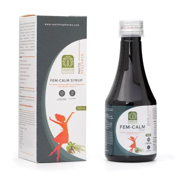 Femcalm_Ashoka_Lodhra_Ayurvedic_Women_Hormonal_Balance_Syrup