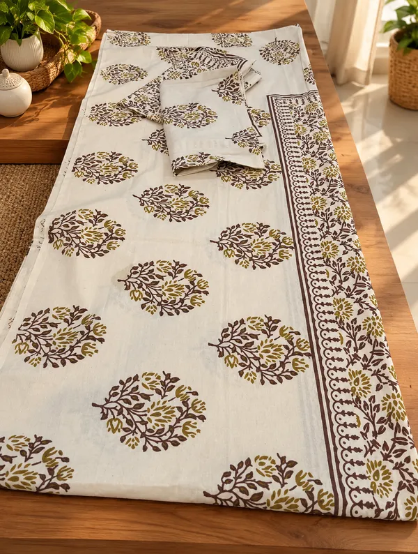 Wine_Cotton_Floral_Print_Kingsize_bedsheet_with_2_Pillow_cover