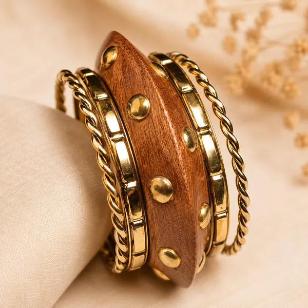 Wooden_Rivet_Bangle_Set