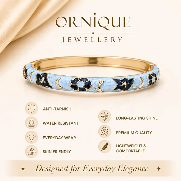 ORNIQUE_Midnight_Bloom_Bangle
