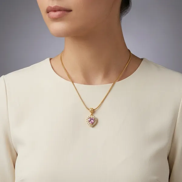 Gold_And_Pink_Stainless_Steel_Premium_And_Elegant_Pendant_With_Chain_For_Women