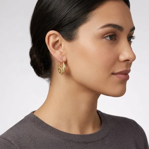 Gold_Stainless_Steel_Premium_And_Elegant_Hoop_Earrings_For_Women