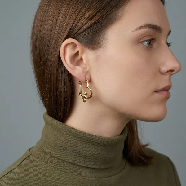 Antique_Gold_Stainless_Steel_Premium_And_Elegant_Hoop_Earrings_For_Women