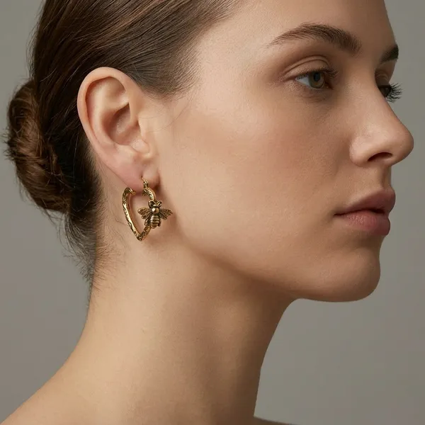 Antique_Gold_Stainless_Steel_Premium_And_Elegant_Hoop_Earrings_For_Women