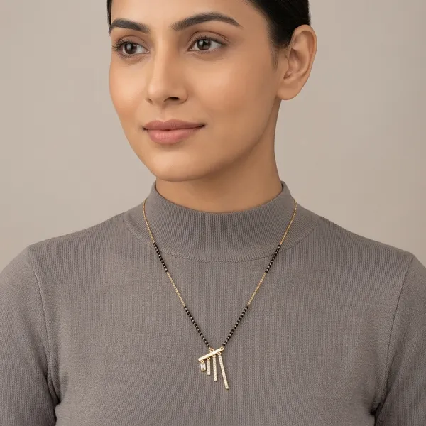 Golden_And_Black_Stainless_Steel_Premium_And_Elegant_Mangalsutra_Style_Pendant_Necklace_For_Women