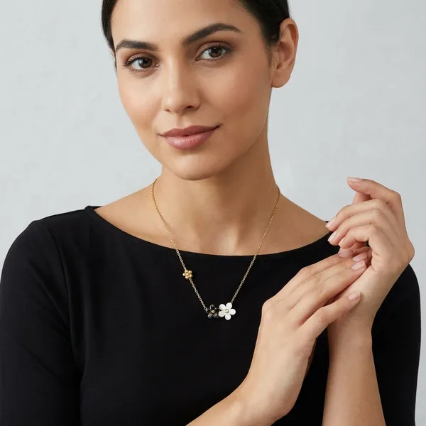 Black_And_White_Stainless_Steel_Premium_And_Elegant_Charm_Necklace_For_Women
