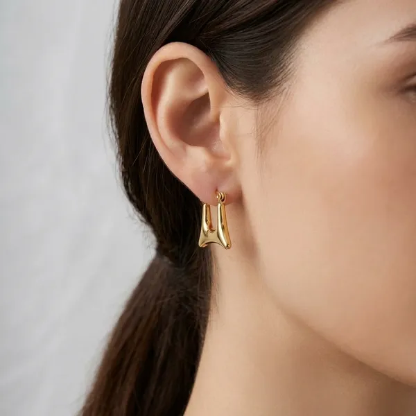 Gold_Stainless_Steel_Premium_And_Elegant_Hoop_Earrings_For_Women