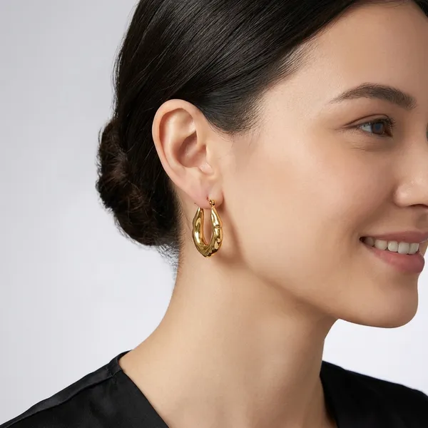 Gold_Stainless_Steel_Premium_And_Elegant_Hoop_Earrings_For_Women