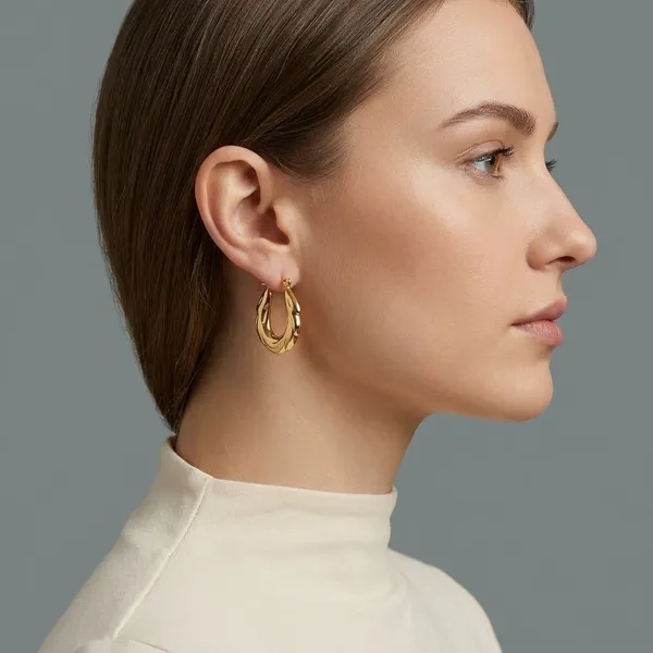 Gold_Stainless_Steel_Premium_And_Elegant_Hoop_Earrings_For_Women