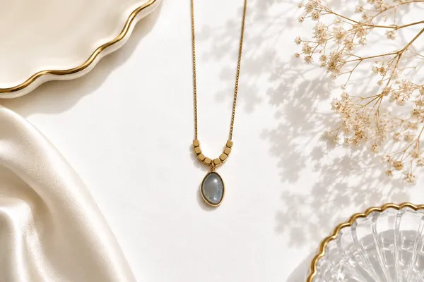 Gold_And_Grey_Stainless_Steel_Premium_And_Elegant_Pendant_Necklace_For_Women