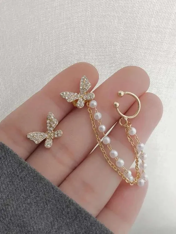 Gold_Stainless_Steel_Anti_Tarnish_Earrings_Set_Of_2