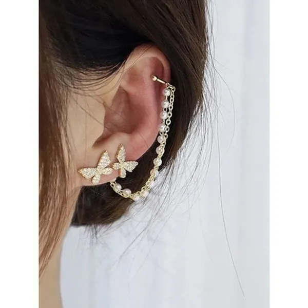 Gold_Stainless_Steel_Anti_Tarnish_Earrings_Set_Of_2