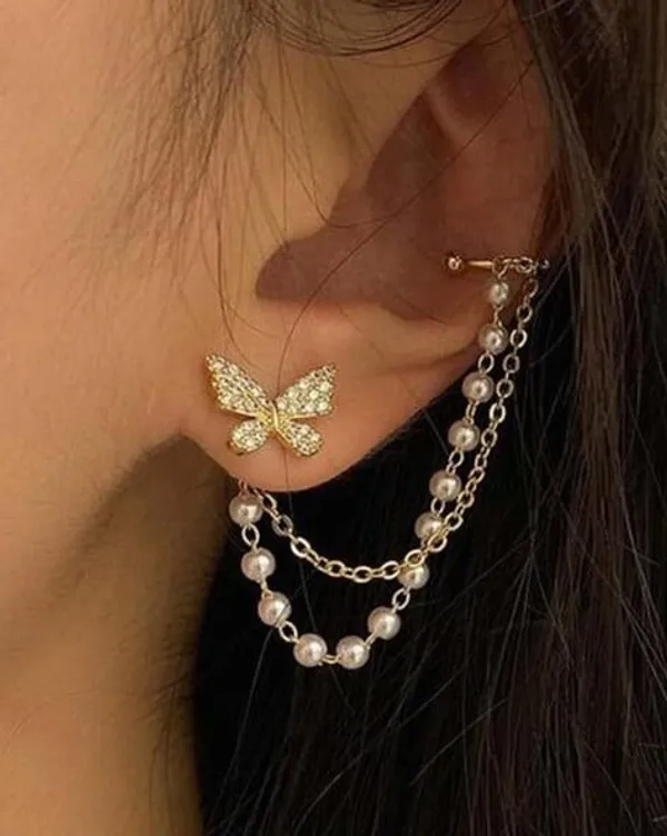 Gold_Stainless_Steel_Anti_Tarnish_Earrings_Set_Of_2