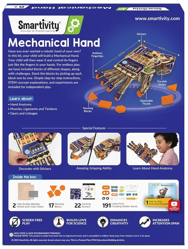 Smartivity_Wooden_Mechanical_Hand_Diy_Assembly_Kit_With_Moving_Fingers