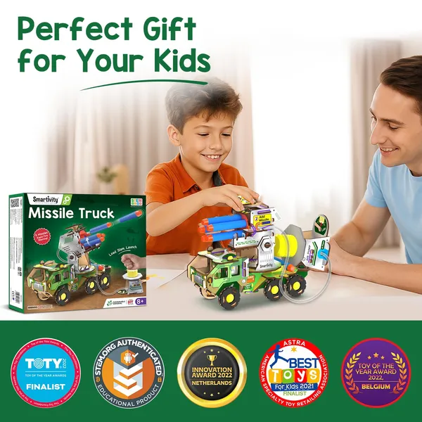 Smartivity_Diy_Air_Pressure_Missile_Launcher_Truck_Wooden_Assembly_Kit