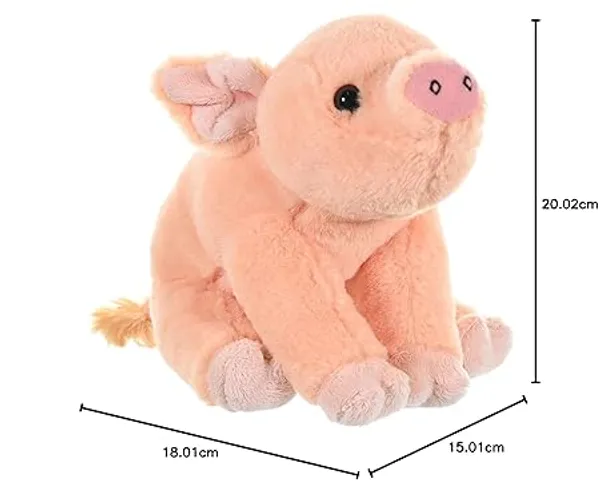 Wild_Republic_Pink_Plush_Soft_Toy_Pig_For_Kids