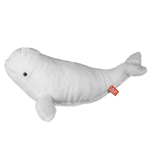 Wild_Republic_White_Plush_Beluga_Whale_Soft_Toy