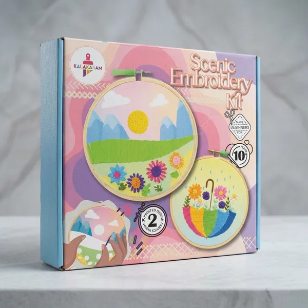 Kalakaram_Scenic_Embroidery_Kit_With_Beginner_Friendly_Stitch_Guide