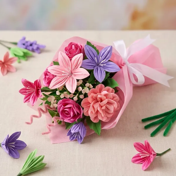 Kalakaram_Diy_Paper_Flower_Bouquet_Craft_Kit_For_Kids