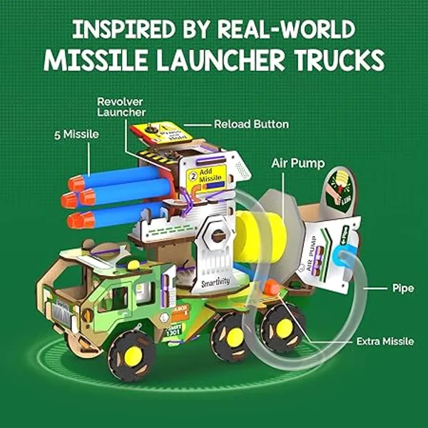 Smartivity_Diy_Air_Pressure_Missile_Launcher_Truck_Wooden_Assembly_Kit